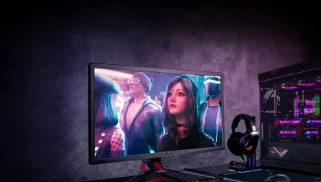 Yapay zekalı 320Hz Asus monitör satışta: 4K ve FHD modları arasında anında geçiş