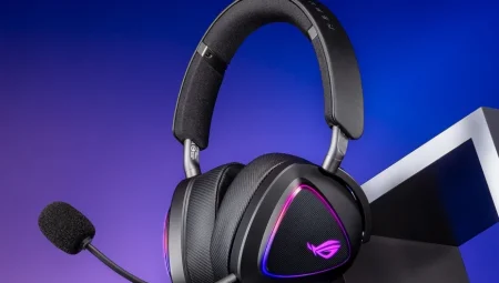 Asus’un yeni oyuncu kulaklığı ROG Delta 2, teknik donanımı ve beyaz-gri tasarımıyla dikkat çekti