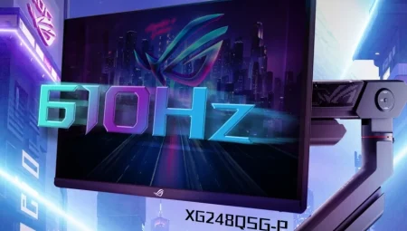 Oyunculara Hız Rekoru Sunan Asus ROG XG248Q5G-P: 610Hz Tazeleme Hızıyla Sahneye Çıktı