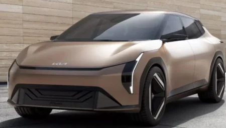 Kia’nın İlk Tamamen Elektrikli Sedanı EV4 New York’ta Sahneye Çıktı